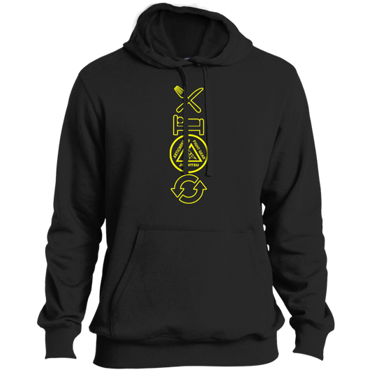 Artichoke Fight Gear Custom Design #9. EAT. SLEEP. JIU JITSU. REPEAT. Ultra Soft Pullover Hoodie