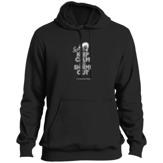 Artichoke Fight Gear Custom Design #12. Keep Calm and Shrimp Out. Tall Pullover Hoodie