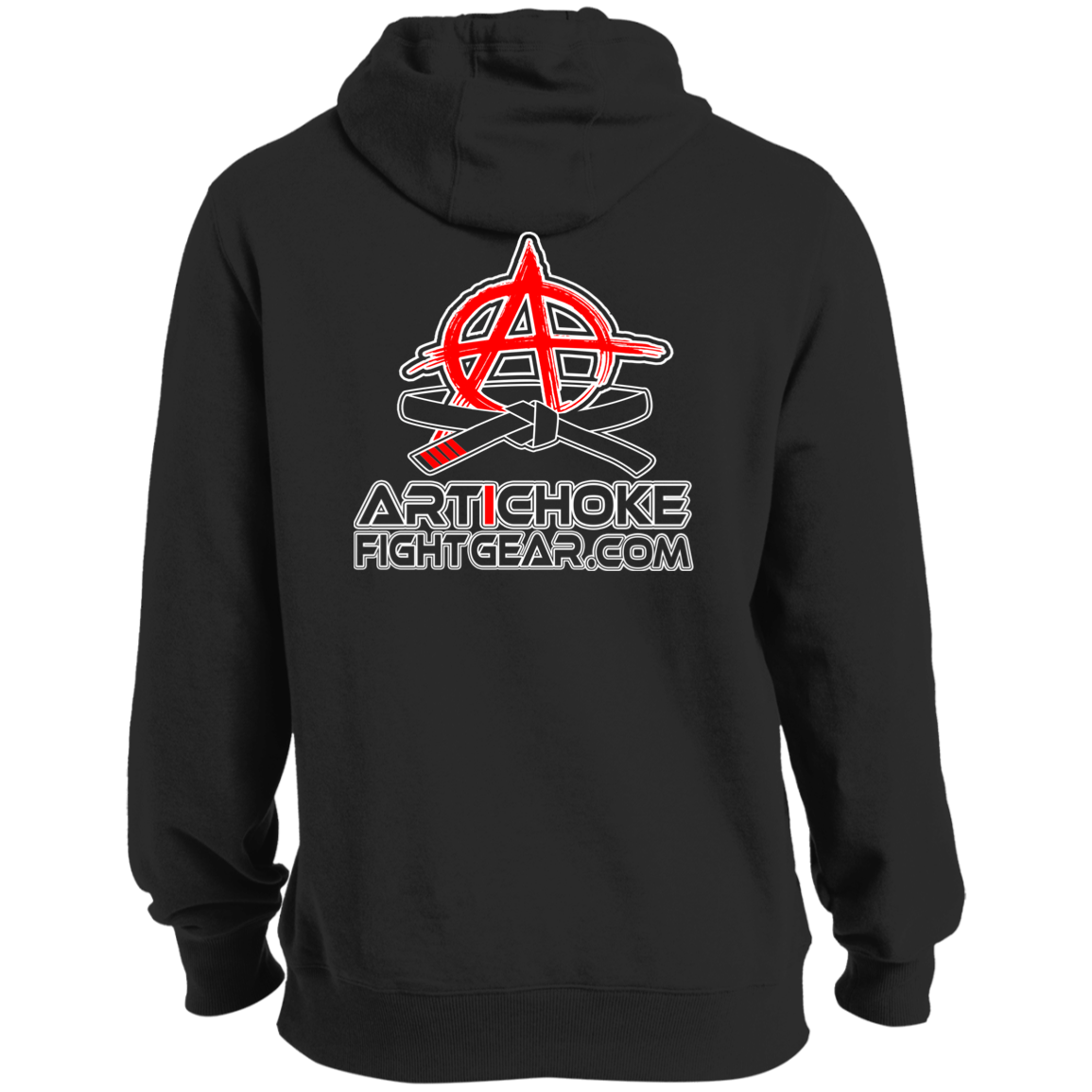 Artichoke Fight Gear Custom Design #15. Proper Quitter. Tall Pullover Hoodie