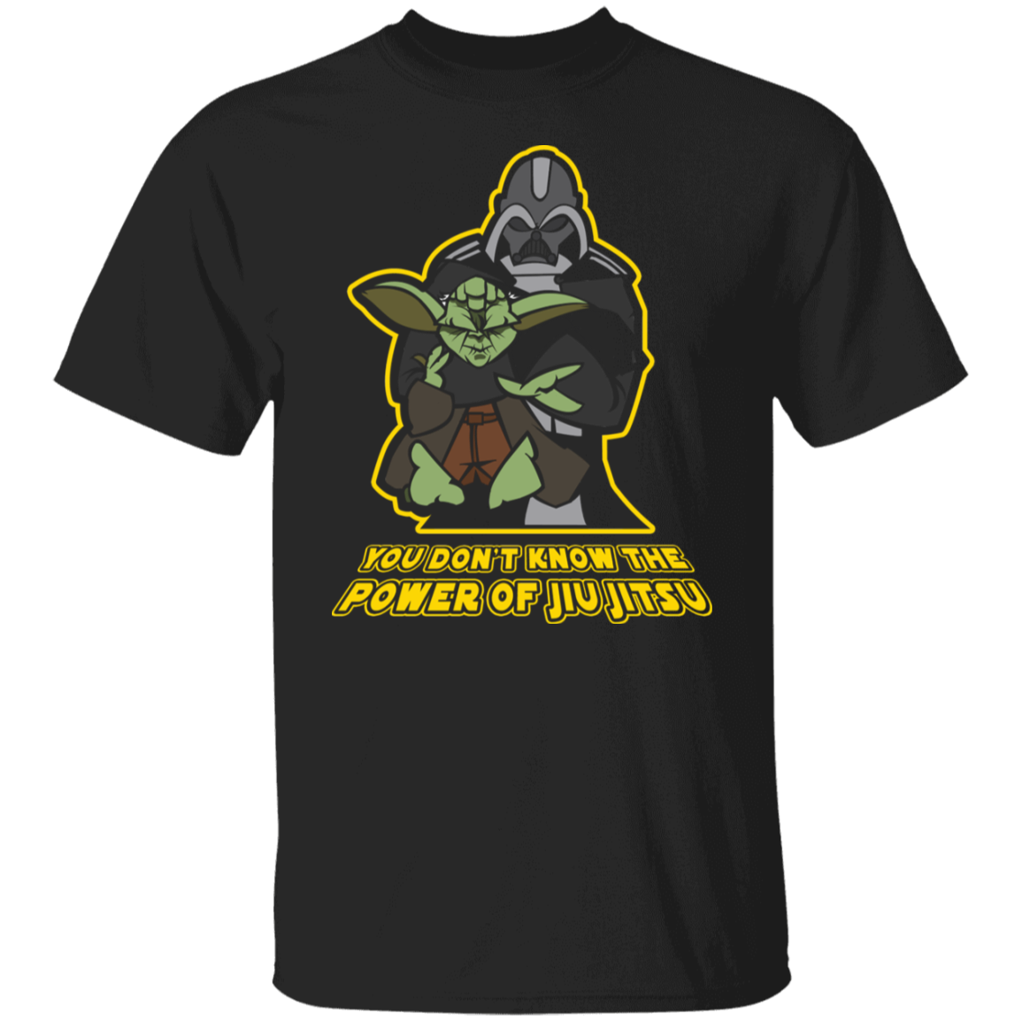 Artichoke Fight Gear Custom Design #20. You Don't Know the Power of Jiu Jitsu. 100% Cotton T-Shirt