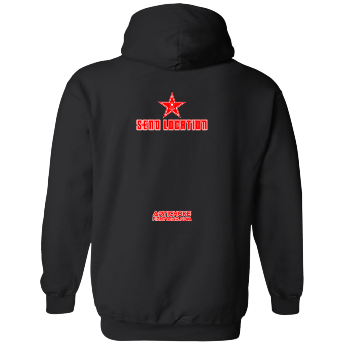 Artichoke Fight Gear Custom Design #17. SEND LOCATION.  Basic Pullover Hoodie