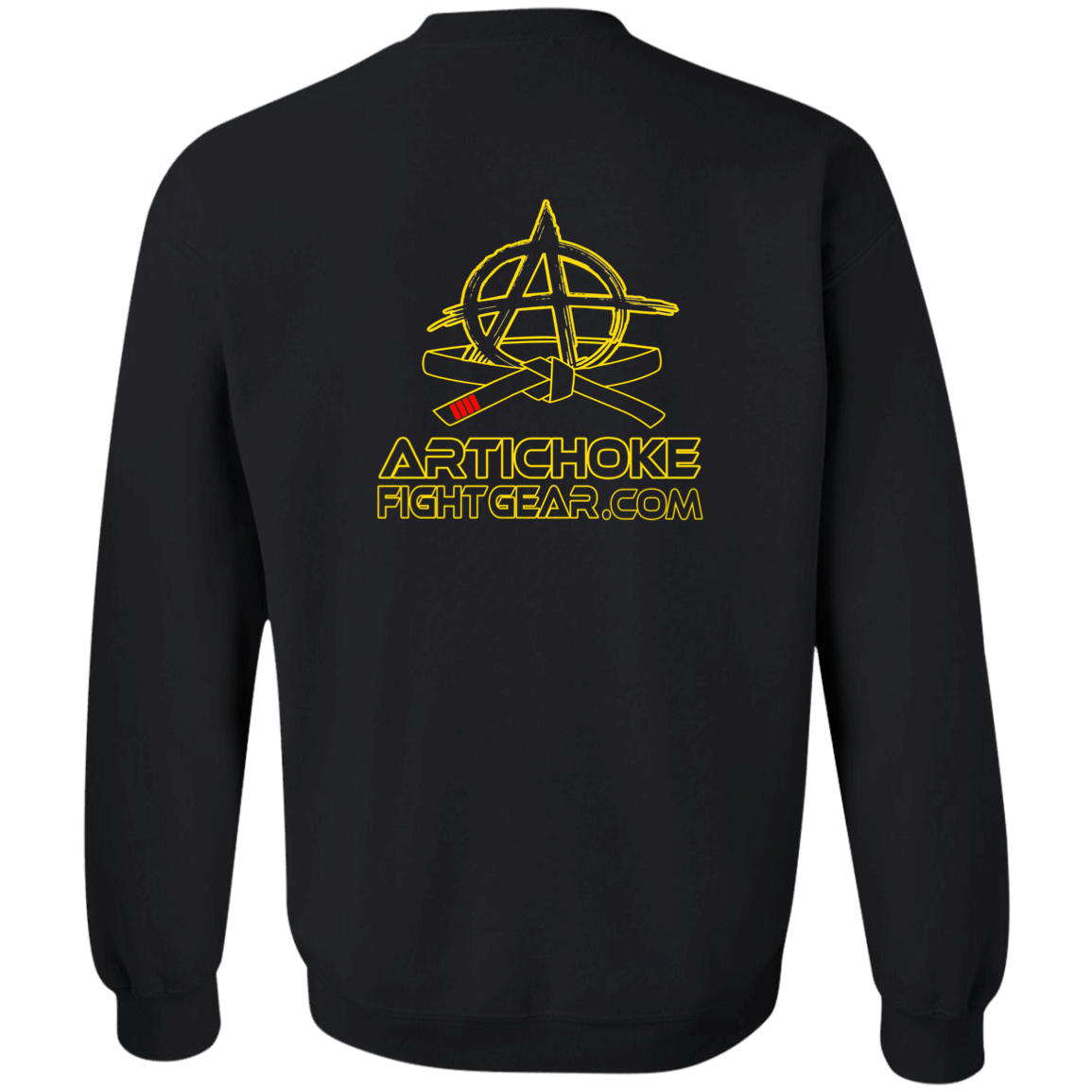 Artichoke Fight Gear Custom Design #20. You Don't Know the Power of Jiu Jitsu. Youth Crewneck Sweatshirt