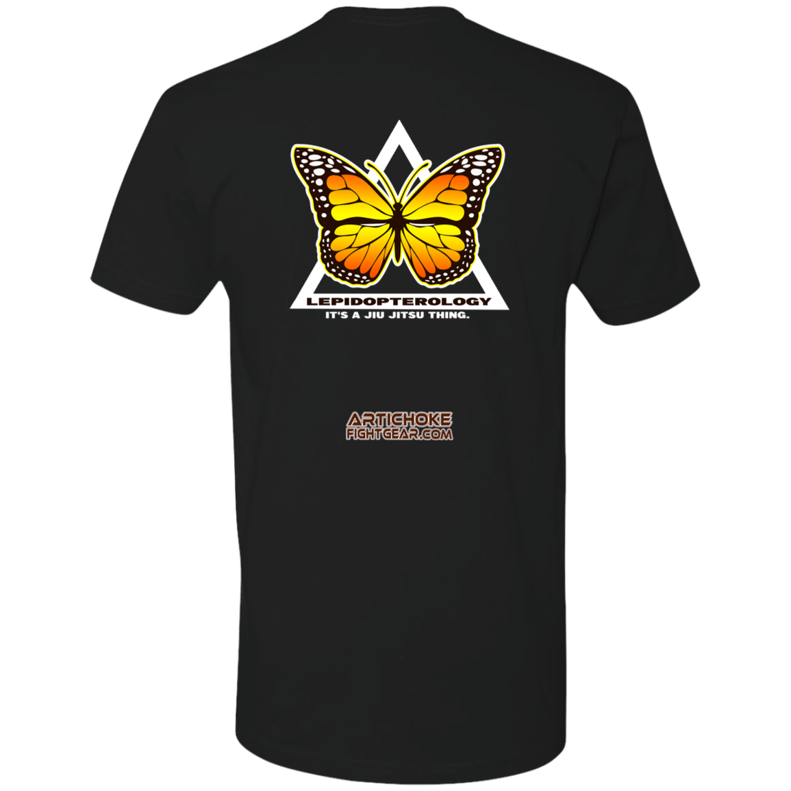 Artichoke Fight Gear Custom Design #6. Lepidopterology (Study of butterflies). Butterfly Guard. Premium Short Sleeve T-Shirt