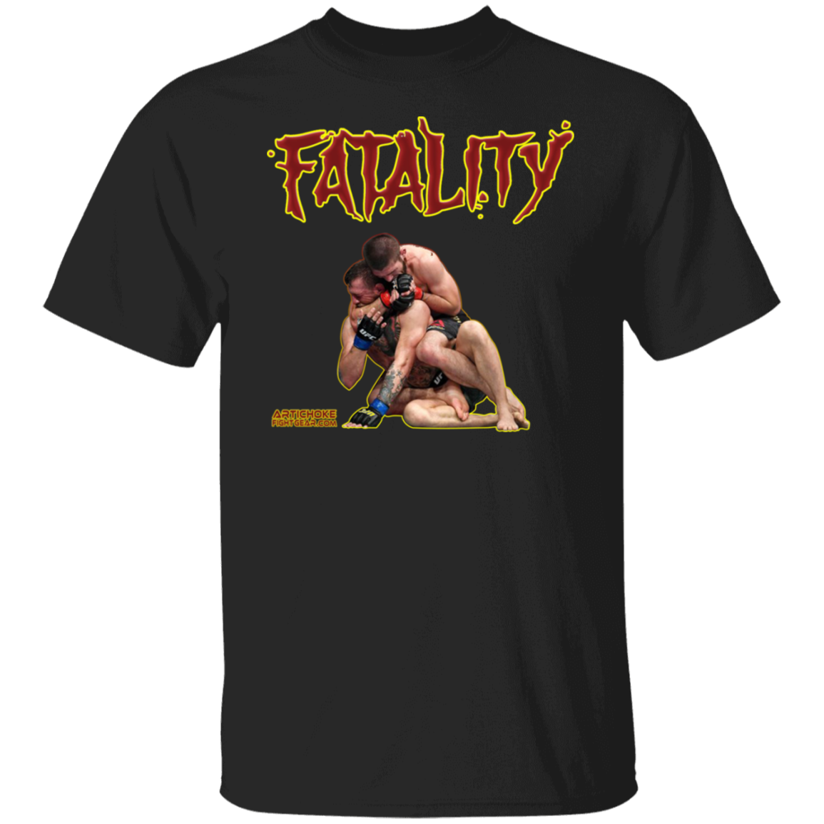 Artichoke Fight Gear Custom Design #21. FATLAITY! 100% Cotton T-Shirt