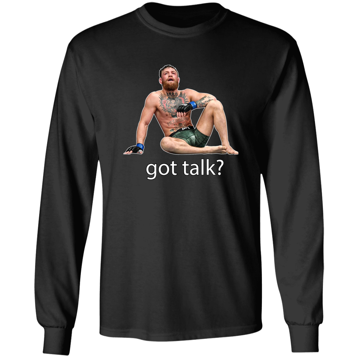 Artichoke Fight Gear Custom Design #10. Got Talk? LS Ultra Cotton T-Shirt