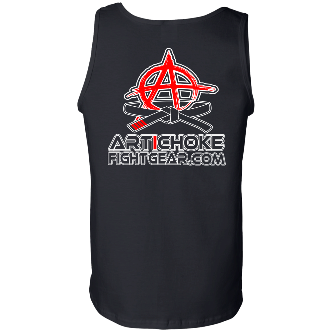 Artichoke Fight Gear Custom Design #15. Proper Quitter. 100% Cotton Tank Top