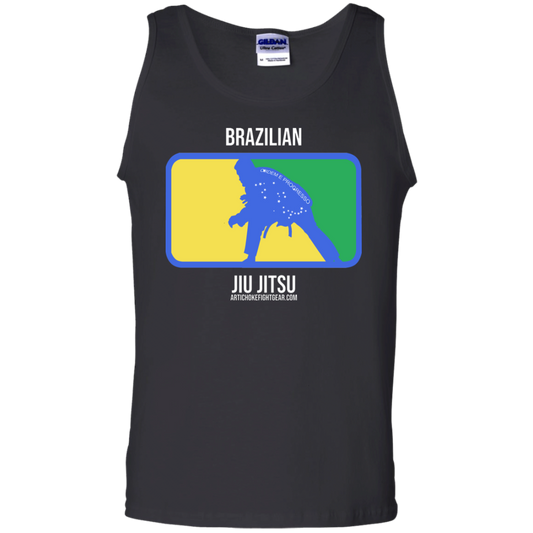 Artichoke Fight Gear Custom Design #13. BJJ, The New National Pastime. 100% Cotton Tank Top