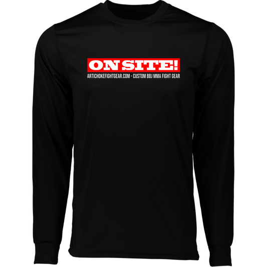 Artichoke Fight Gear Custom Design #14. ON SITE! Moisture-Wicking Long Sleeve