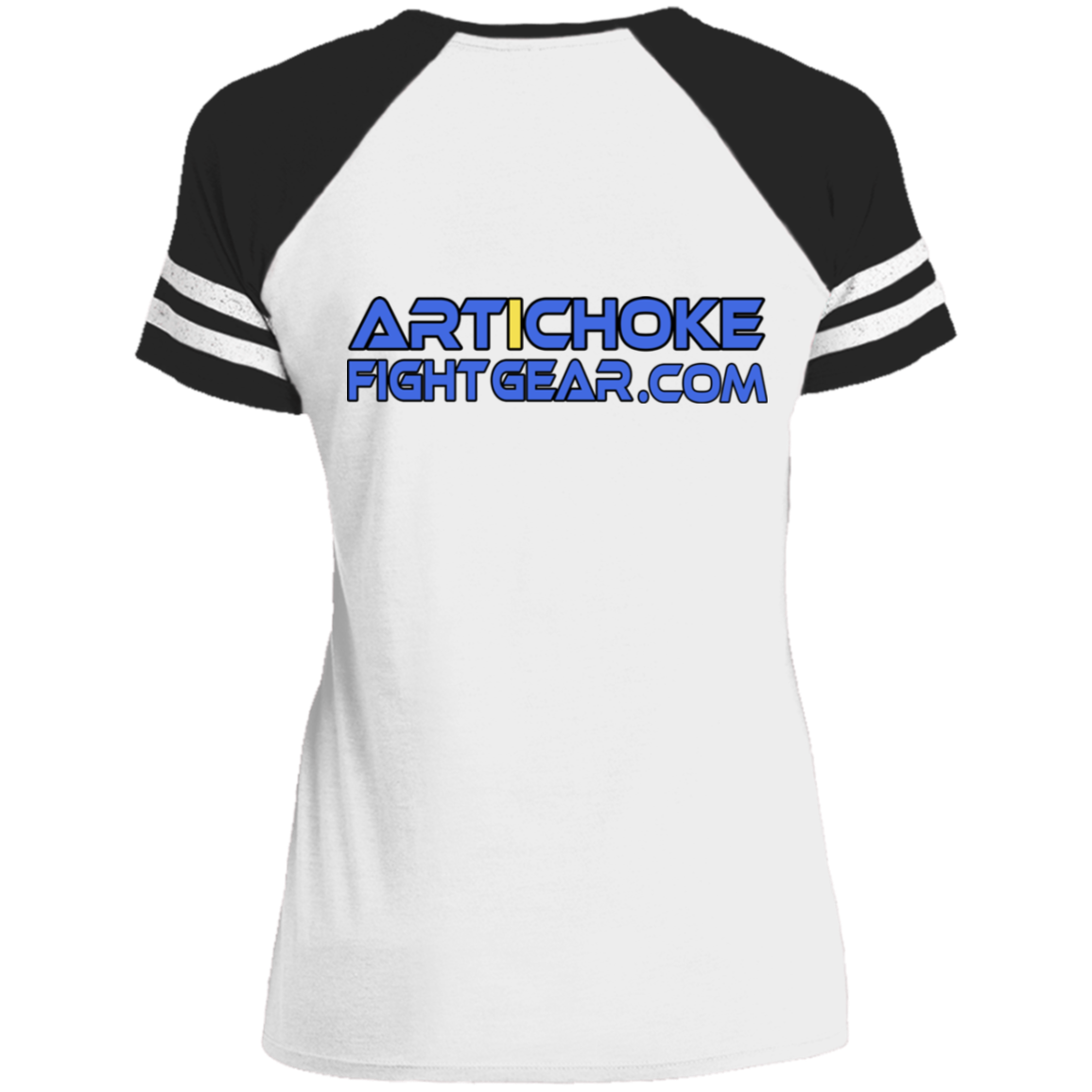 Artichoke Fight Gear Custom Design #13. BJJ, The New National Pastime. Ladies' Game V-Neck T-Shirt