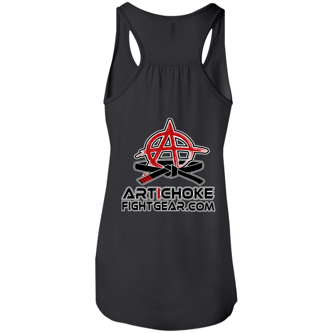 Artichoke Fight Gear Custom Design #5. Brutality! Flowy Racerback Tank