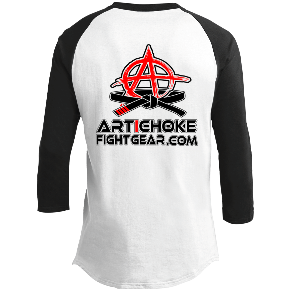 Artichoke Fight Gear Custom Design #14. ON SITE! Youth 3/4 Raglan Sleeve Shirt