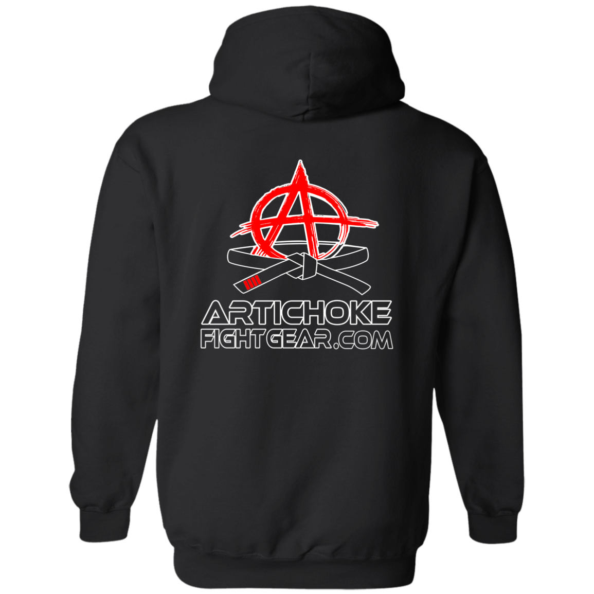 Artichoke Fight Gear Custom Design #19. Sticks and Stones. Basic Pullover Hoodie