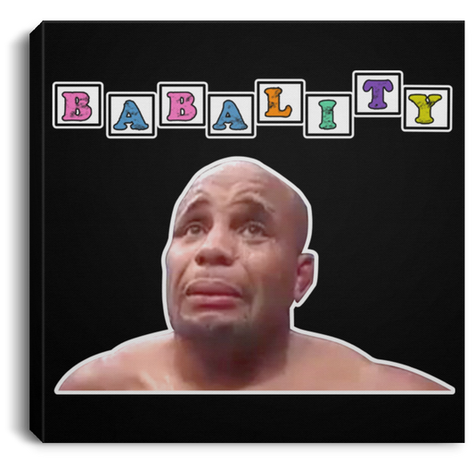 Artichoke Fight Gear Custom Design #3. Babality. Square Canvas .75in Frame