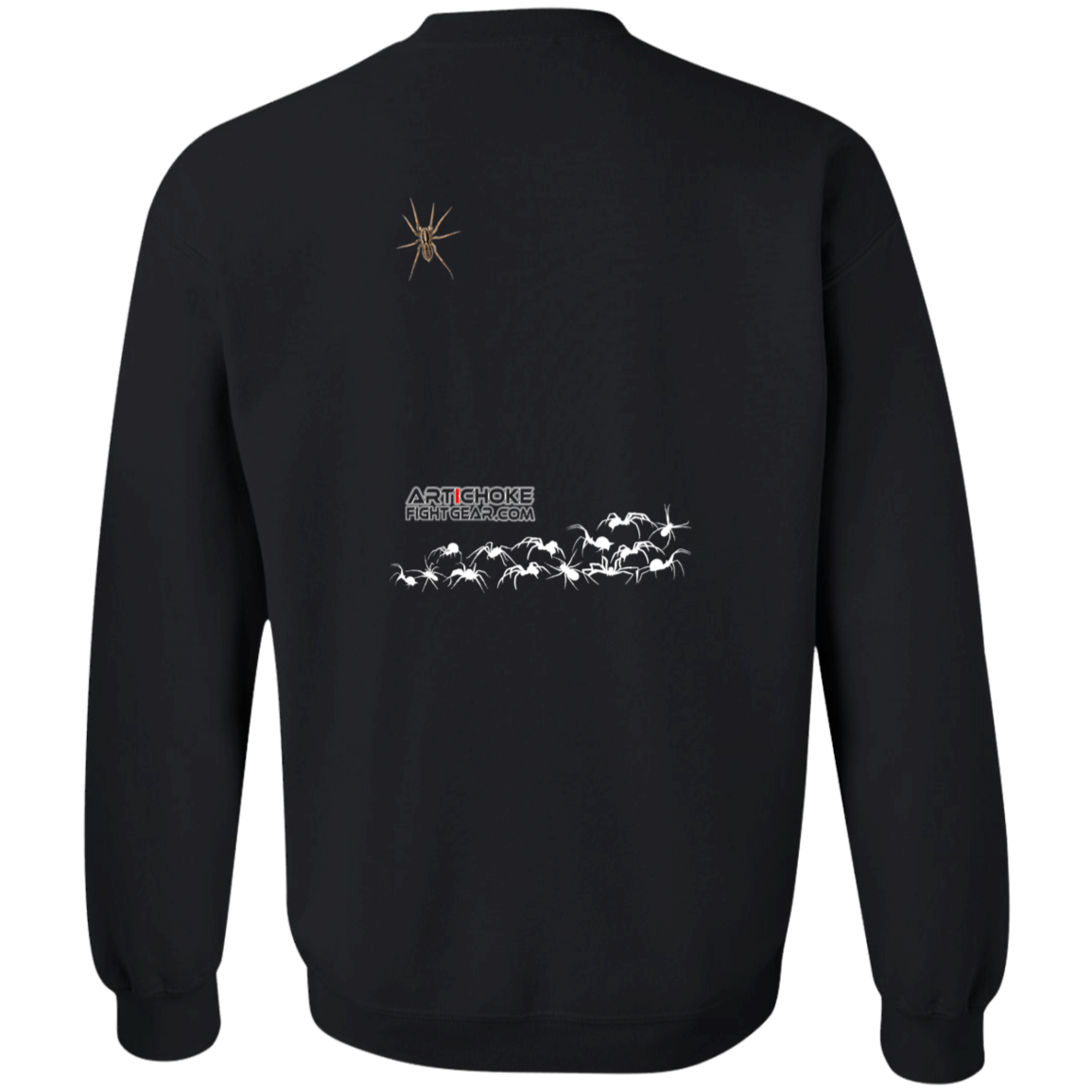 Artichoke Fight Gear Custom Design #1. Arachnophobia: Fear of Spiders. Spider Guard. It's a Jiu Jitsu Thing. Youth Crewneck Sweatshirt