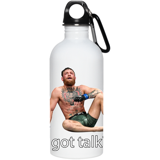 Artichoke Fight Gear Custom Design #10. Got Talk? 20 oz. Stainless Steel Water Bottle