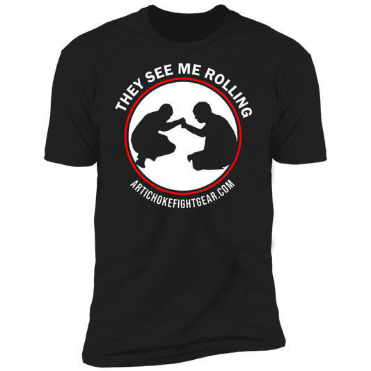 Artichoke Fight Gear Custom Design #16. They See Me Rolling. Ultra Soft T-Shirt