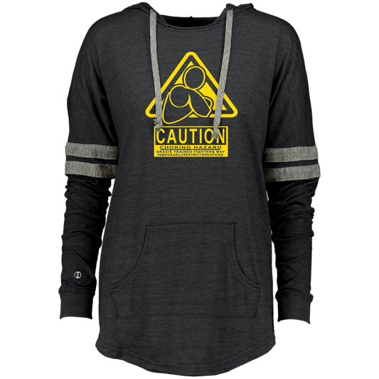 AFG Custom Design #07. CAUTION: CHOKING HAZARD. Ladies Hooded Low Key Pullover