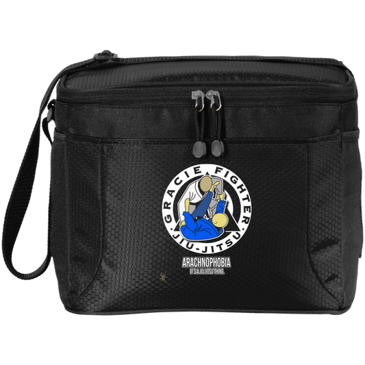 Artichoke Fight Gear Custom Design #1. Arachnophobia: Fear of Spiders. Spider Guard. It's a Jiu Jitsu Thing. 12-Pack Cooler