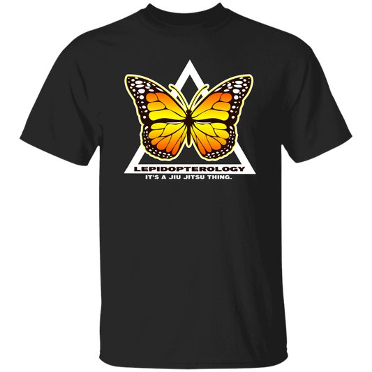 Artichoke Fight Gear Custom Design #6. Lepidopterology (Study of butterflies). Butterfly Guard. 5.3 oz. T-Shirt