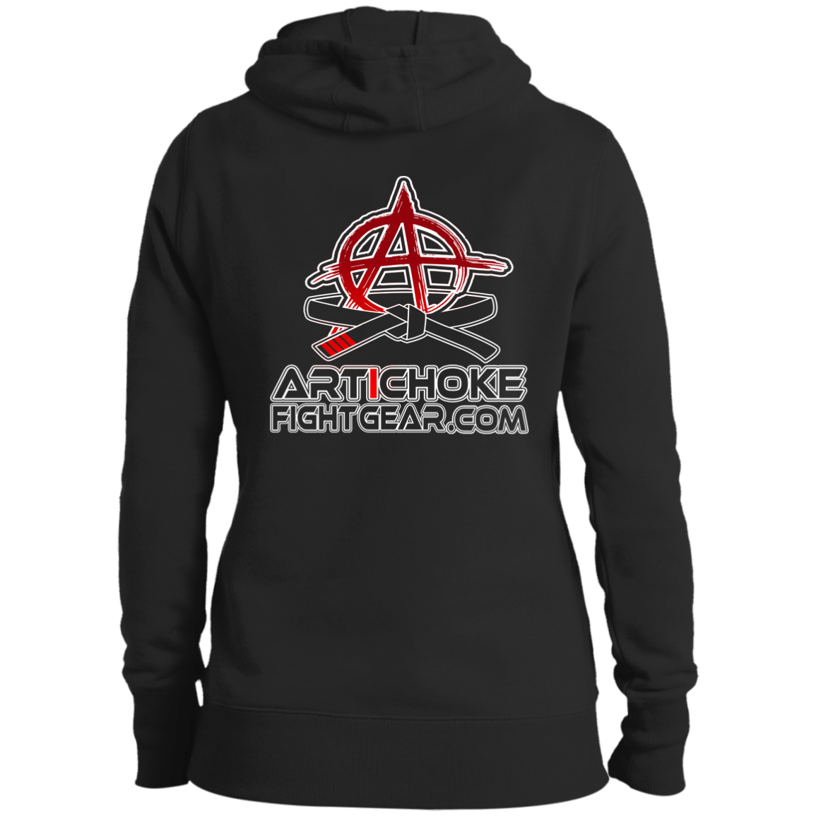 Artichoke Fight Gear Custom Design #8. Finish Him! Ladies' Pullover Hooded Sweatshirt