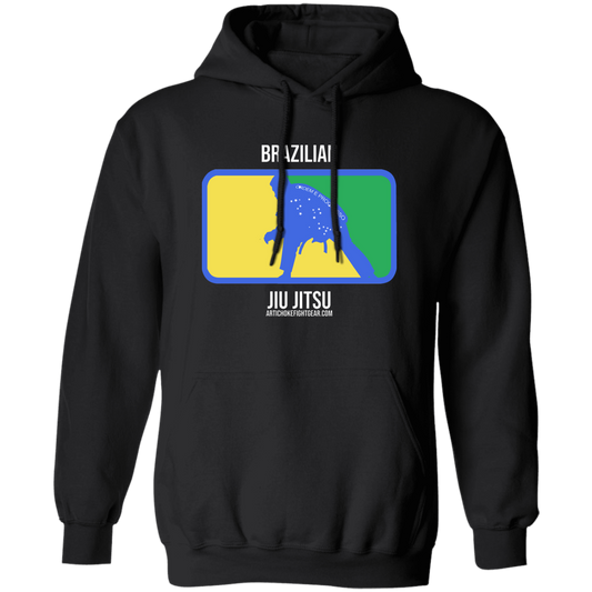 Artichoke Fight Gear Custom Design #13. BJJ, The New National Pastime. Basic Pullover Hoodie