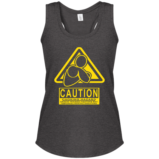 AFG Custom Design #07. CAUTION: CHOKING HAZARD. Ladies' Tri Racerback Tank