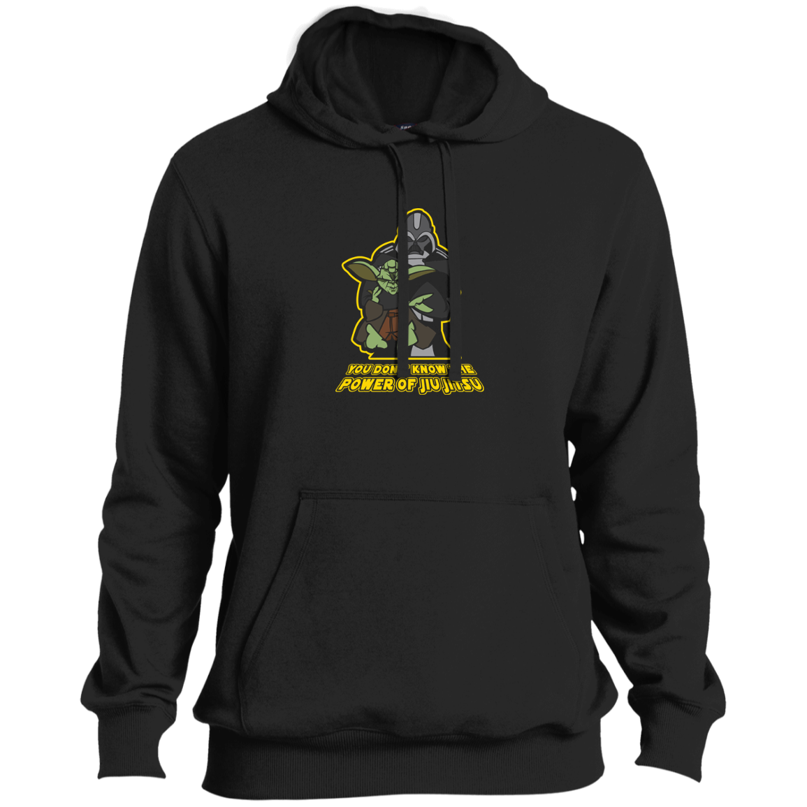 Artichoke Fight Gear Custom Design #20. You Don't Know the Power of Jiu Jitsu. Tall Pullover Hoodie