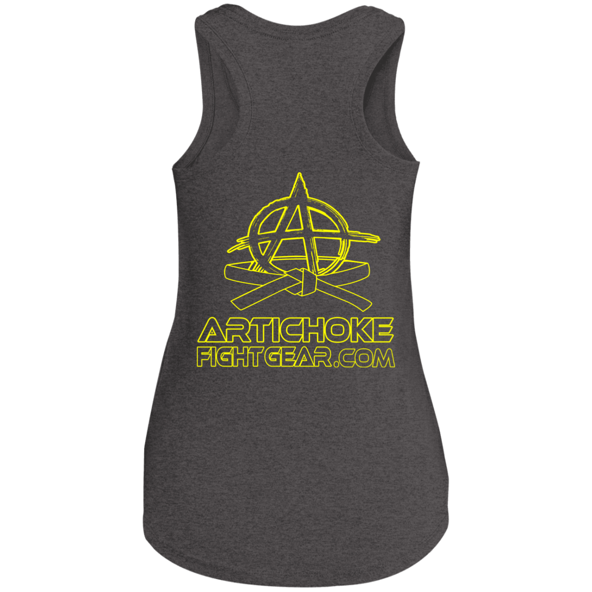 Artichoke Fight Gear Custom Design #9. EAT. SLEEP. JIU JITSU. REPEAT. Ladies' Tri Racerback Tank