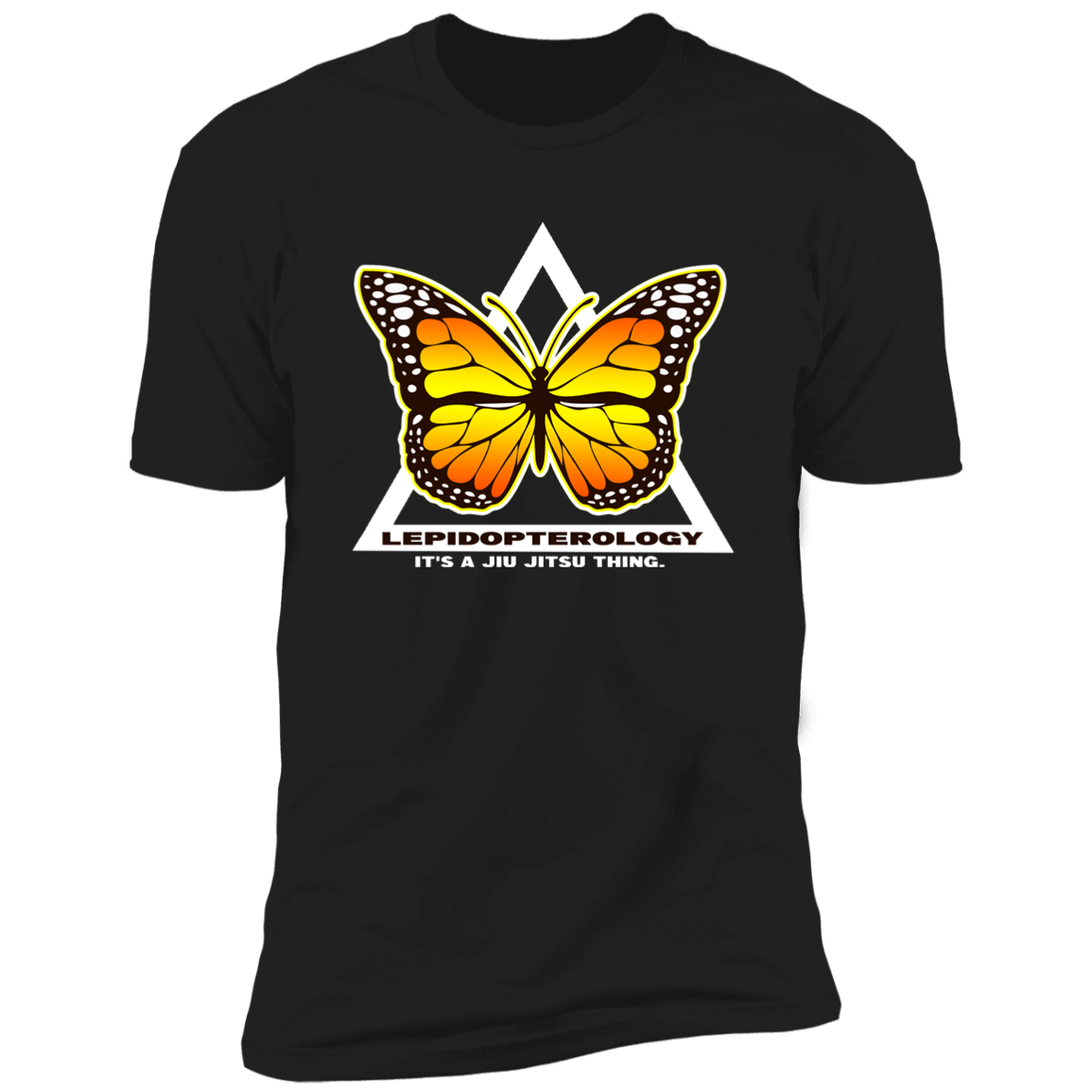 Artichoke Fight Gear Custom Design #6. Lepidopterology (Study of butterflies). Butterfly Guard. Premium Short Sleeve T-Shirt