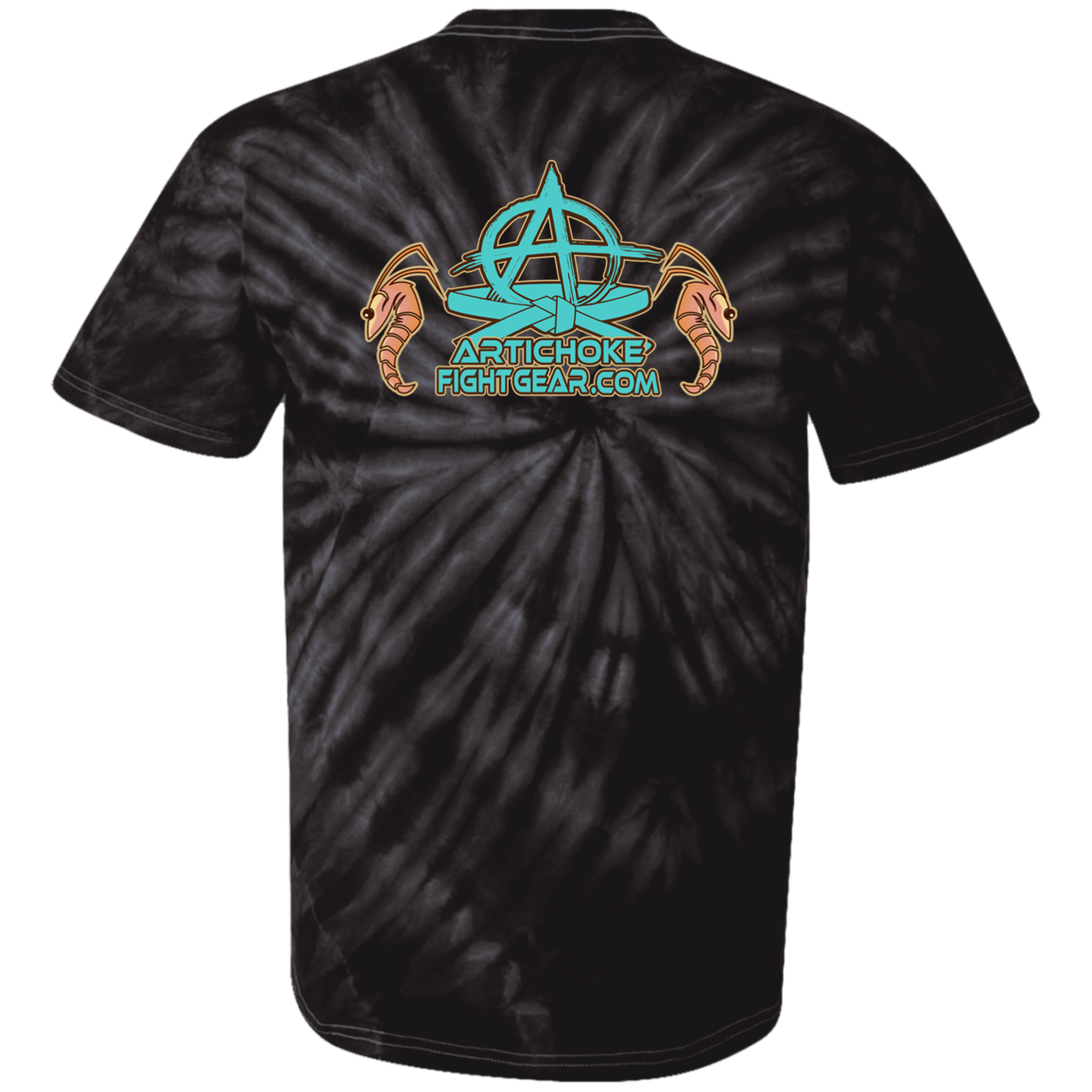 Artichoke Fight Gear Custom Design #18. Shrimpin ain't Easy. Youth Tie Dye T-Shirt