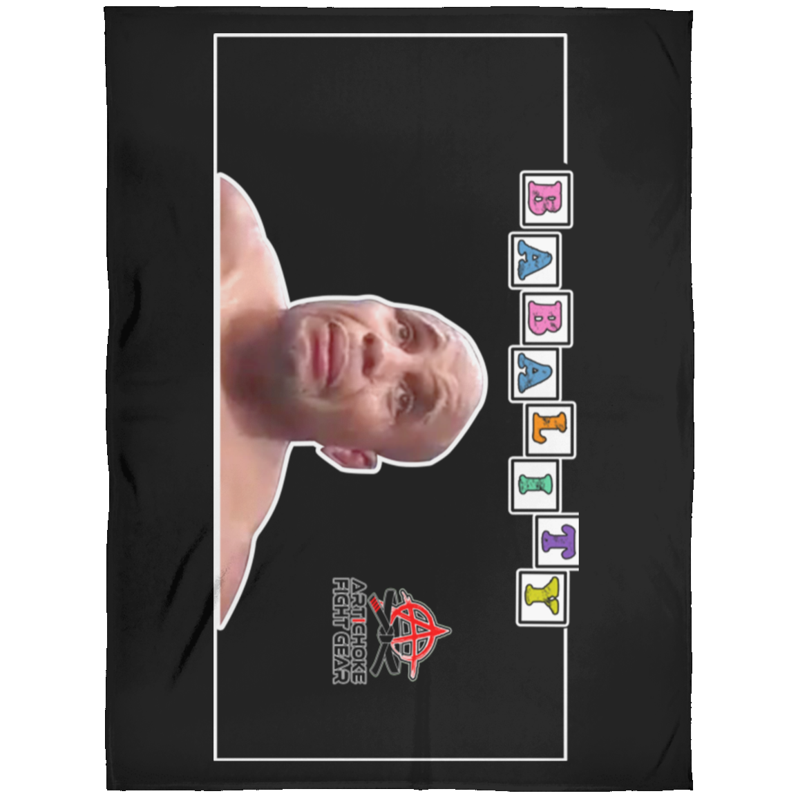 Artichoke Fight Gear Custom Design #3. Babality. Fleece Blanket 60x80