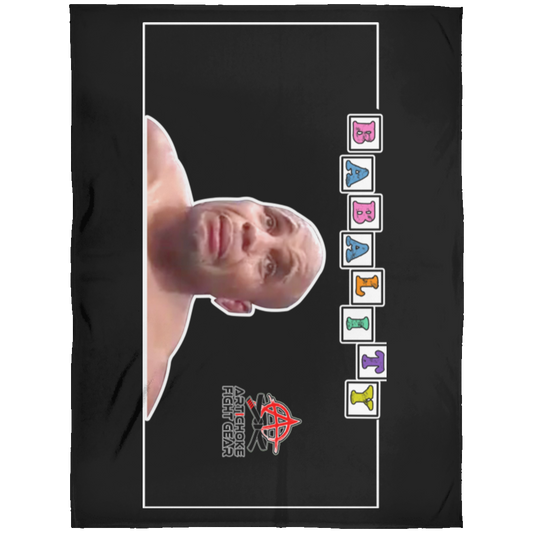 Artichoke Fight Gear Custom Design #3. Babality. Fleece Blanket 60x80