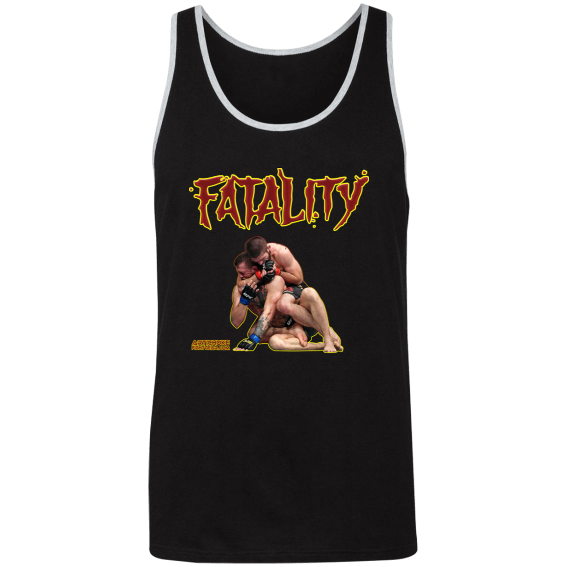 Artichoke Fight Gear Custom Design #21. FATLAITY! Unisex 2-Tone Tank Top