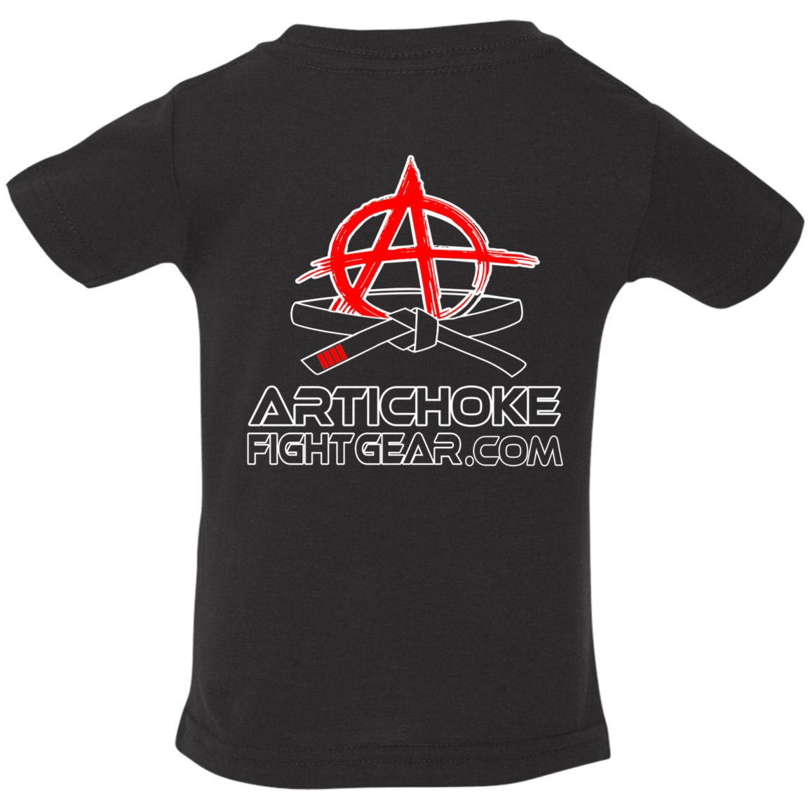 Artichoke Fight Gear Custom Design #19. Sticks and Stones. Infant Jersey T-Shirt