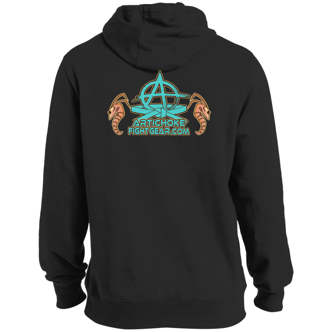 Artichoke Fight Gear Custom Design #18. Shrimpin ain't Easy. Tall Pullover Hoodie