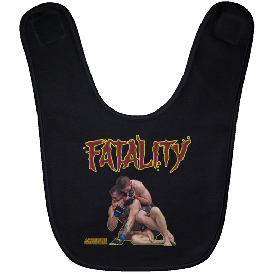 Artichoke Fight Gear Custom Design #21. FATLAITY! Baby Bib