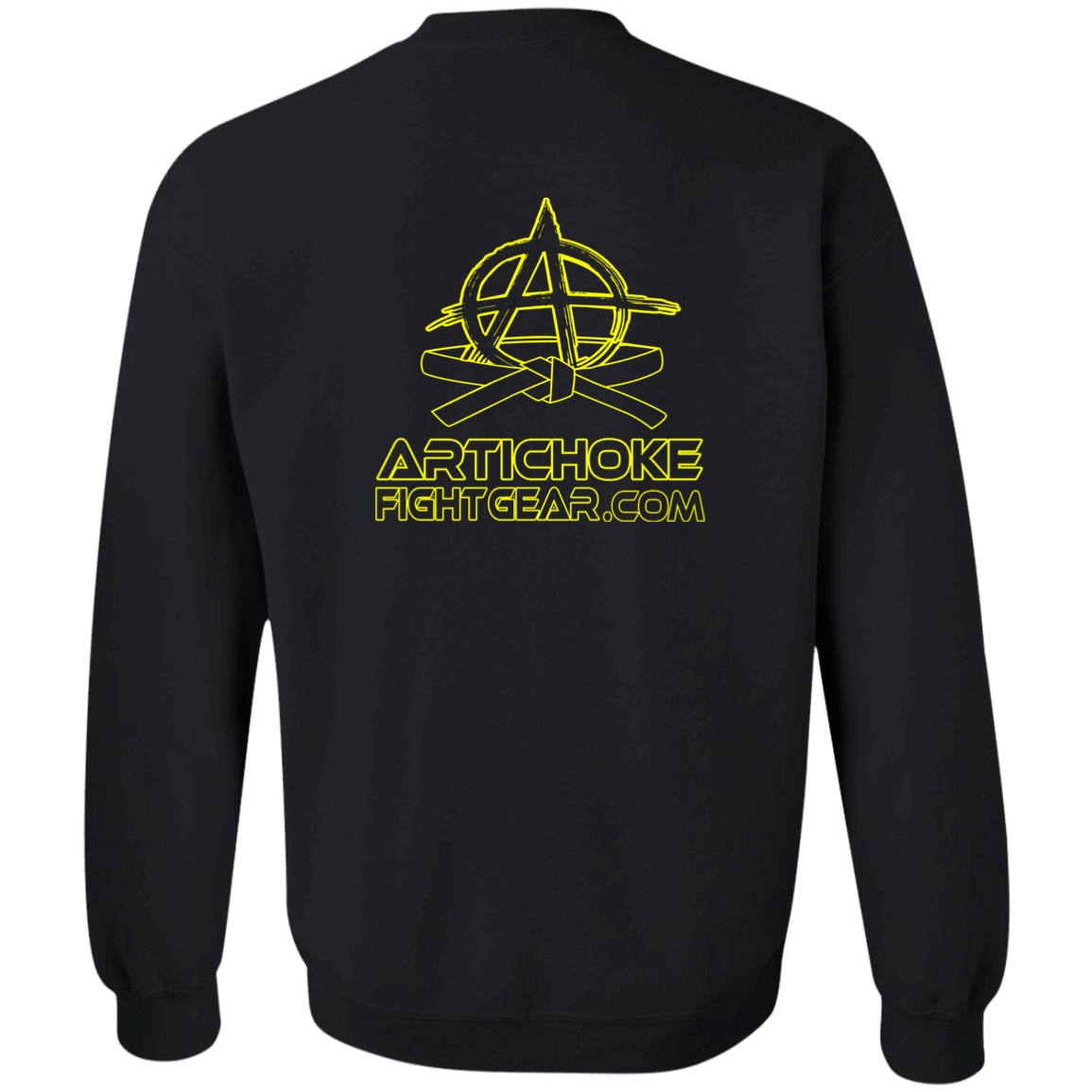 Artichoke Fight Gear Custom Design #9. EAT. SLEEP. JIU JITSU. REPEAT. Youth Crewneck Sweatshirt