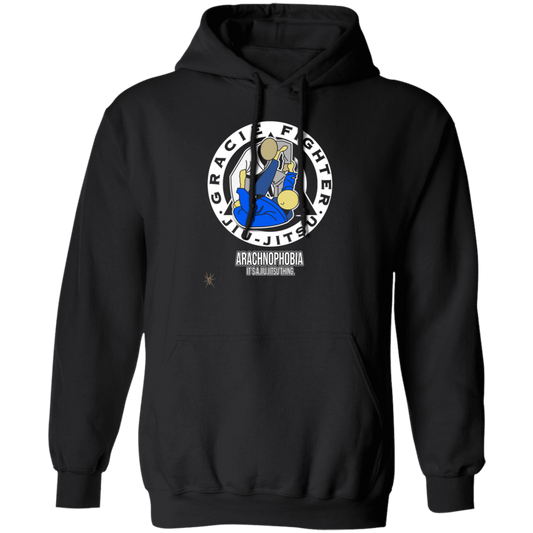 Artichoke Fight Gear Custom Design #1. Arachnophobia: Fear of Spiders. Spider Guard. It's a Jiu Jitsu Thing. Basic Pullover Hoodie