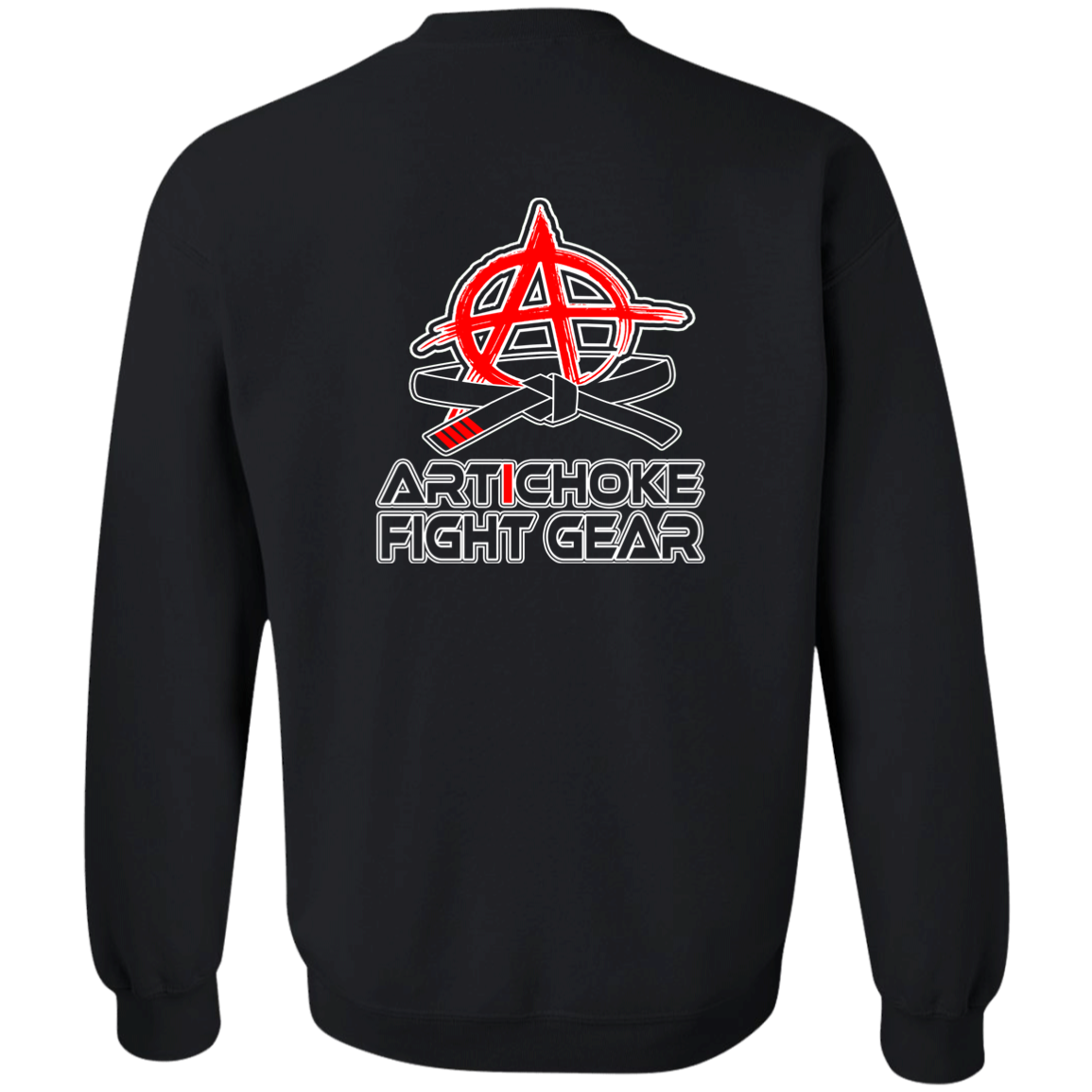 Artichoke Fight Gear Custom Design #19. Sticks and Stones. Youth Crewneck Sweatshirt