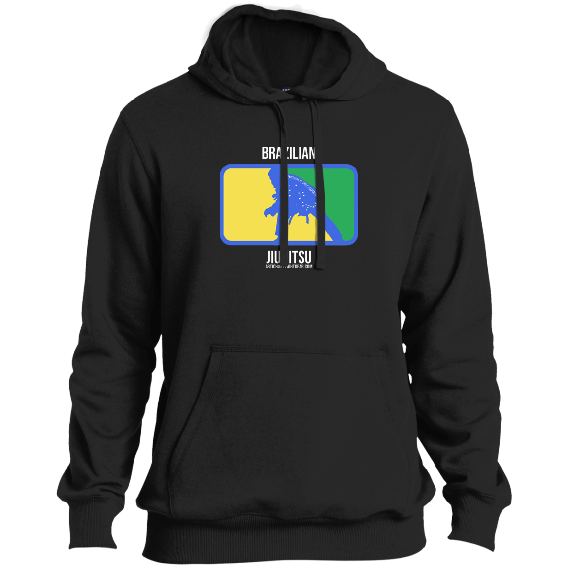 Artichoke Fight Gear Custom Design #13. BJJ, The New National Pastime. Tall Pullover Hoodie