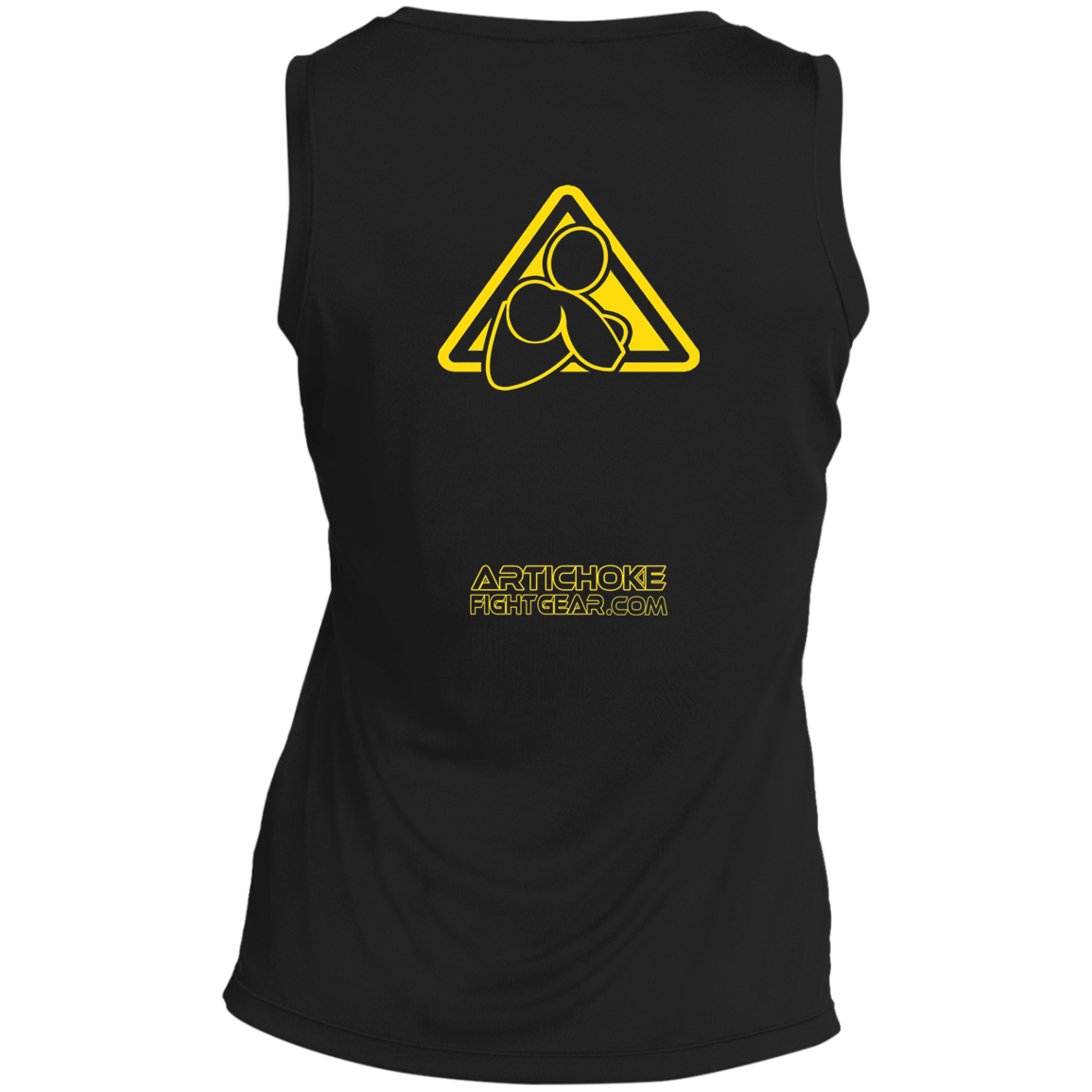 AFG Custom Design #07. CAUTION: CHOKING HAZARD. Ladies' Sleeveless V-Neck Performance Tee