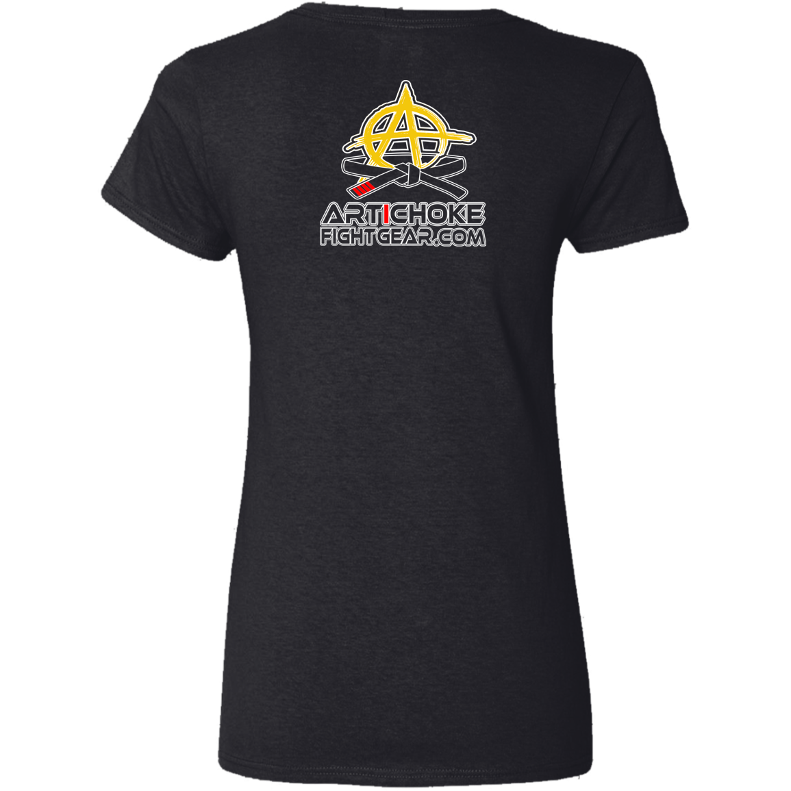 Artichoke Fight Gear Custom Design #2. USE ARMBARS. Ladies' 5.3 oz. V-Neck T-Shirt