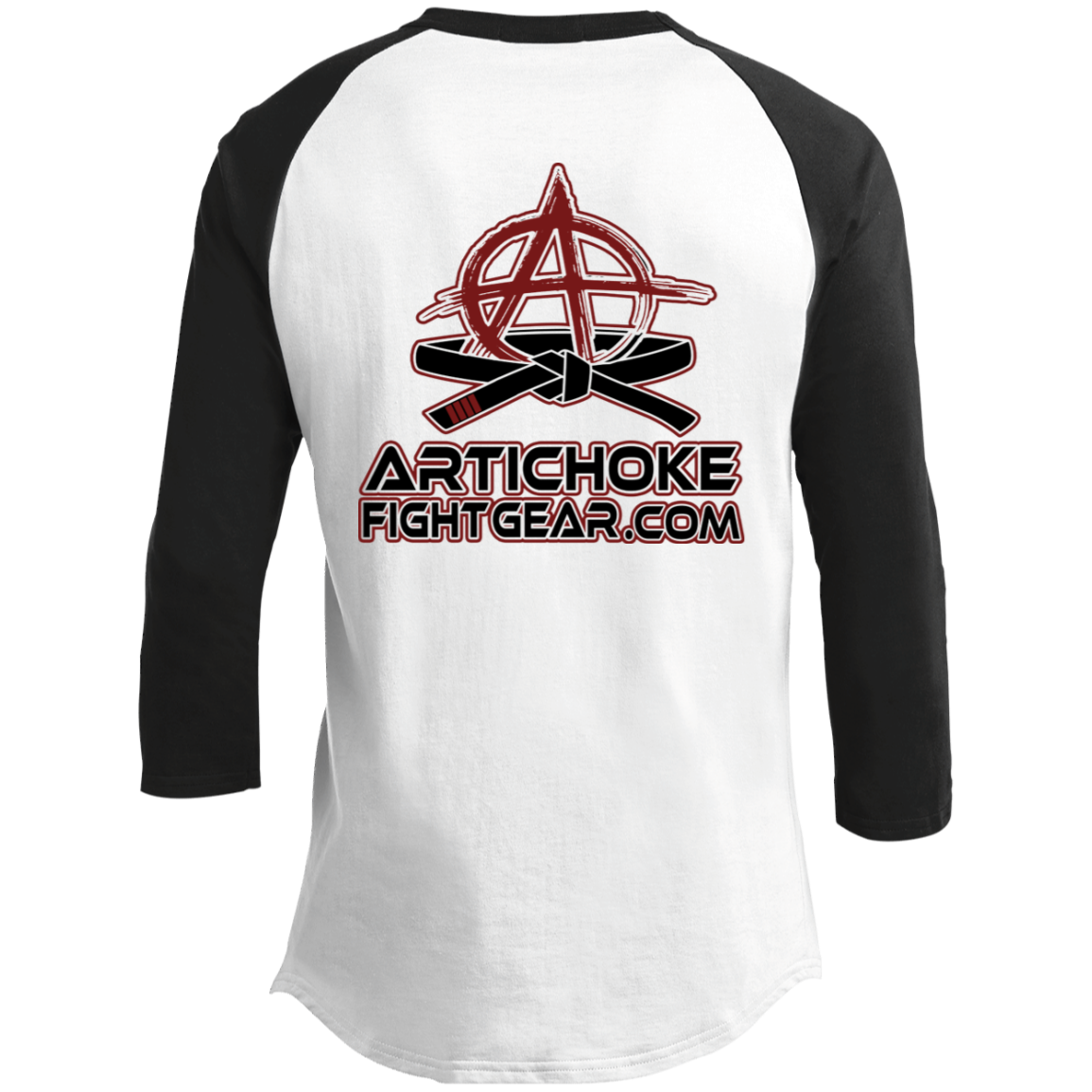 Artichoke Fight Gear Custom Design #21. FATLAITY! Youth 3/4 Raglan Sleeve Shirt