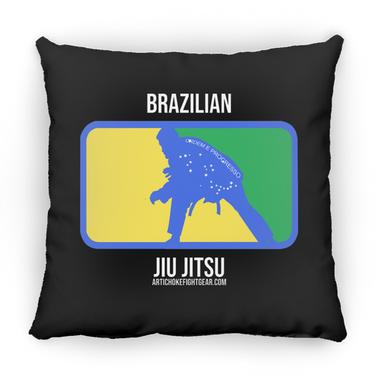 Artichoke Fight Gear Custom Design #13. BJJ, The New National Pastime. Large Square Pillow