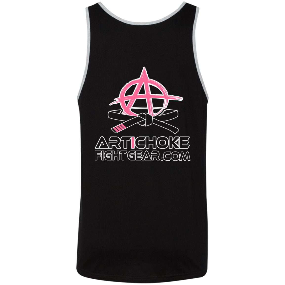 Artichoke Fight Gear Custom Design #11. Hello Fighter. Unisex 2-Tone Tank Top