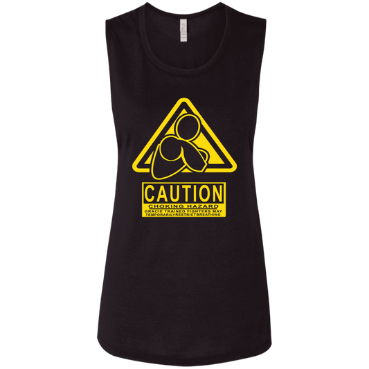 AFG Custom Design #07. CAUTION: CHOKING HAZARD. Ladies' Flowy Muscle Tank