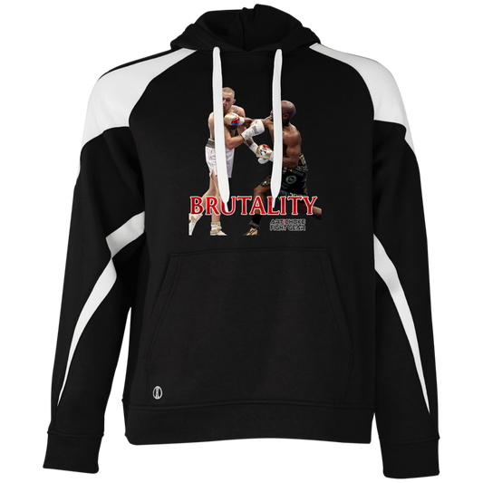 Artichoke Fight Gear Custom Design #5. Brutality! Colorblock Fleece Hoodie