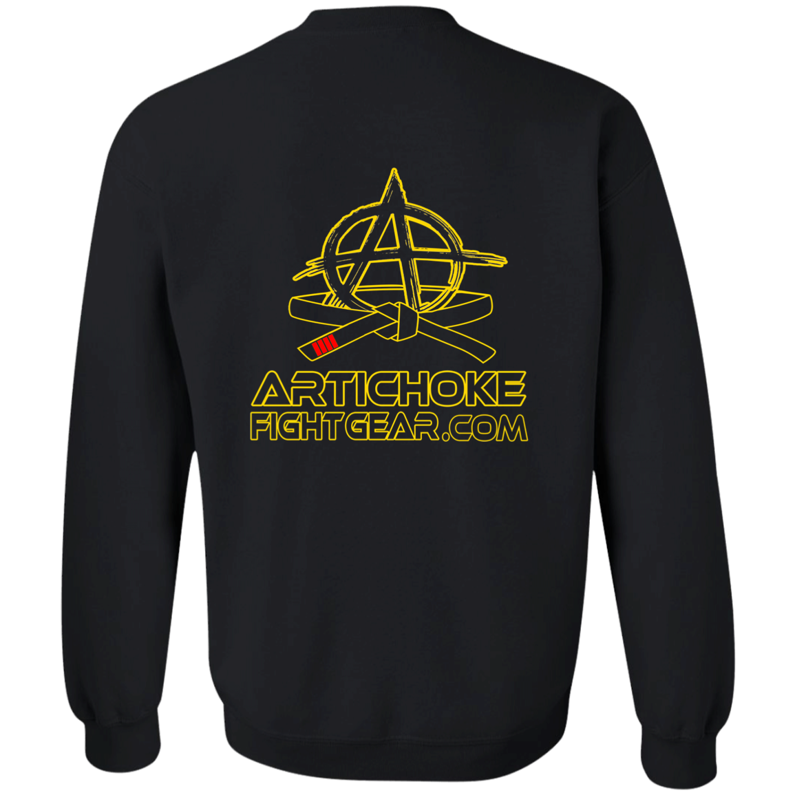 Artichoke Fight Gear Custom Design #20. You Don't Know the Power of Jiu Jitsu. Crewneck Pullover Sweatshirt