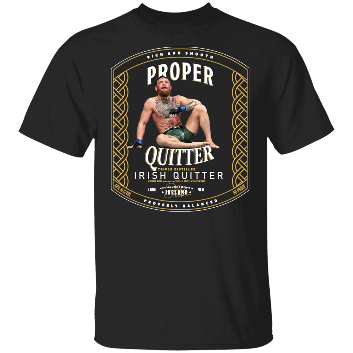 Artichoke Fight Gear Custom Design #15. Proper Quitter. Youth 100% Cotton T-Shirt