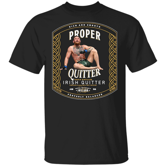 Artichoke Fight Gear Custom Design #15. Proper Quitter. Youth 100% Cotton T-Shirt